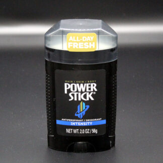 power stick brand deodorant, intensity scent