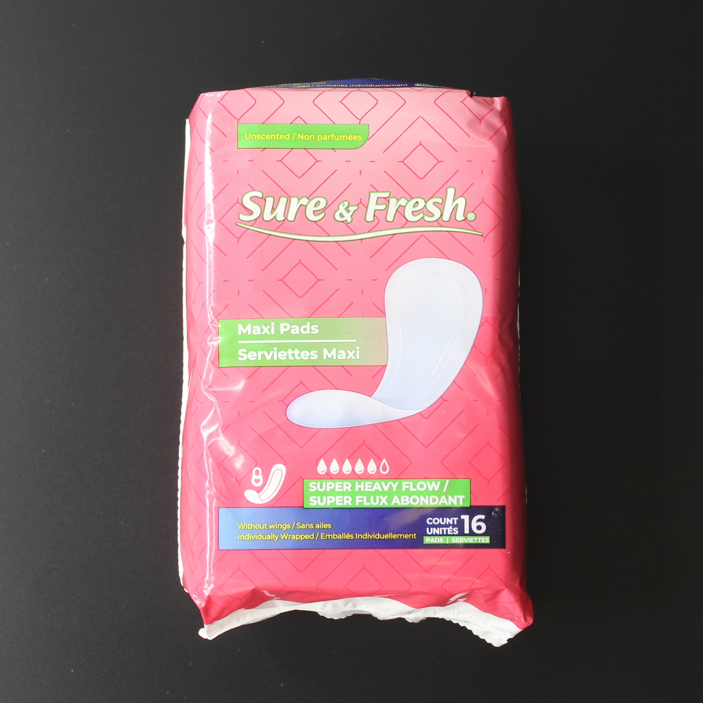 Sure and Free Super Maxi Pads